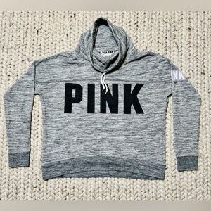 VS PINK-LOOSE LEISURE HOODIE